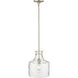 Santorini 1 Light 11 inch Modern Gold Pendant Ceiling Light